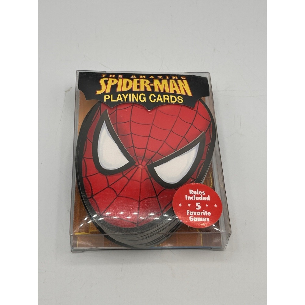 2006 The Amazing Spider-man Die-Cut Playing Cards Marvel Complete With Jokers